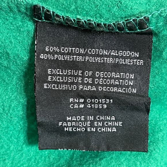 Mad Engine Christmas Tree Shaped Ugly Holiday Hoodie with Star Topper Size M - Picture 4 of 4